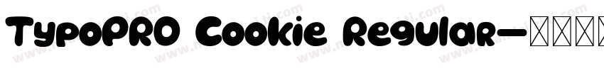 TypoPRO Cookie Regular字体转换